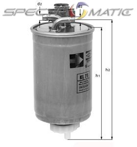KL 180 - fuel filter