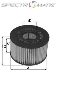 OX 191 - маслен филтър